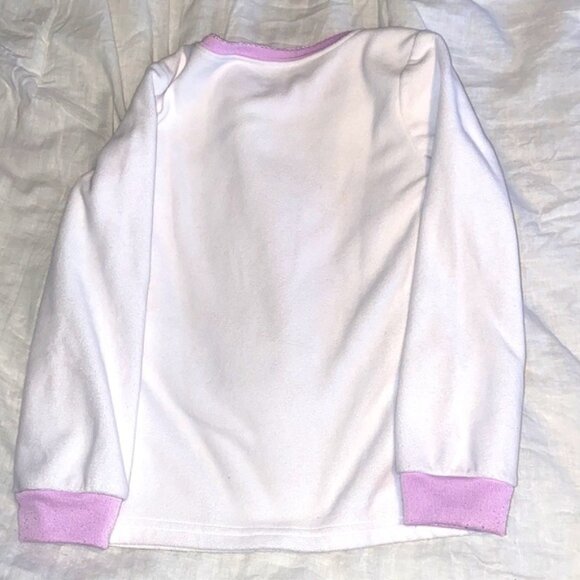 Carter’s Pink Unicorn Fleece Pajamas Set 5 - Picture 6 of 7